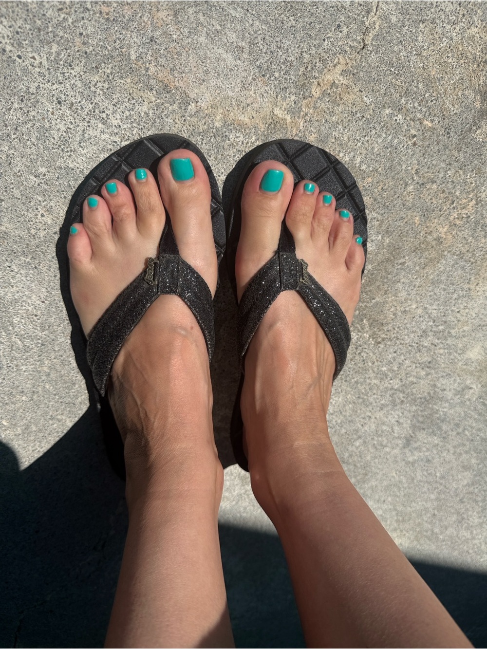 REEF flip flops, 10